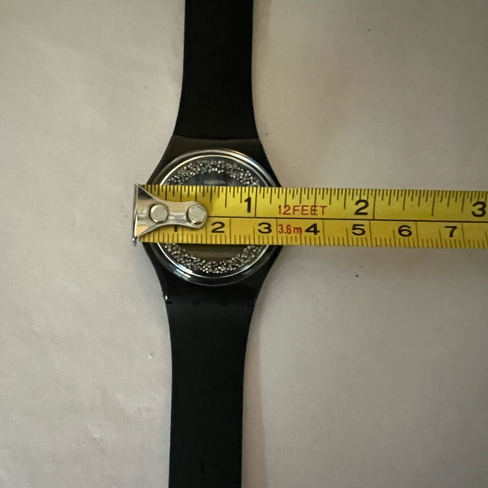 Swatch Starlight 79173 Unisex Watch, New Battery, EUC - Picture 4 of 5